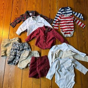 Lot / Capsule Boys 18-24 mo clothes - Gymboree, Timberland, Janie & Jack